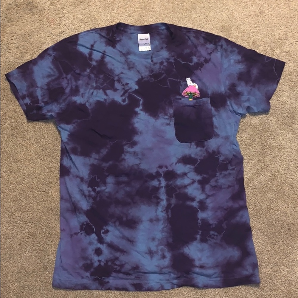 Ripndip Purple Tie-Dye T-Shirt